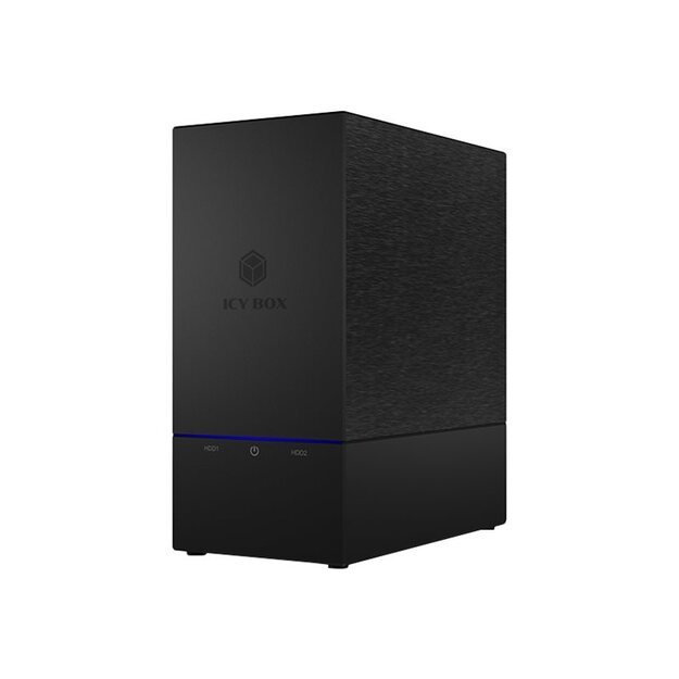 ICY BOX IB-RD3621-C31 External 2 bay RAID enclosure for 2x 2.5inch or 3.5inch SATA drives 7