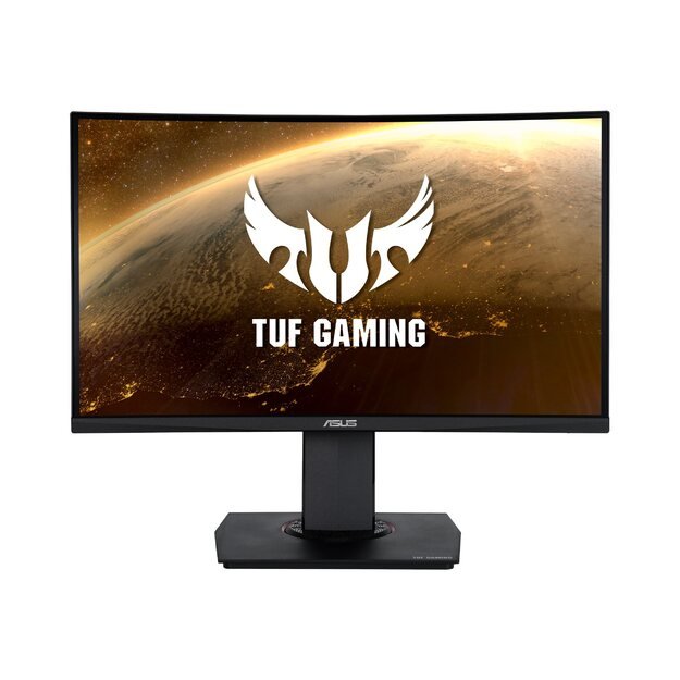 Monitorius ASUS TUF Gaming VG24VQR 23.6inch WLED VA AG Curved 1500R FHD 16:9 165Hz 350cd/m2 1ms MPRT 2xHDMI DP 2x2W Audio