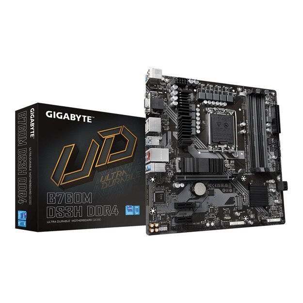 GIGABYTE B760M DS3H LGA1700 DDR4 Micro ATX MB