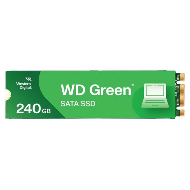 WD Green SATA 240GB Internal SSD Solid State Drive - SATA 6Gb/s M.2 2280 - WDS240G3G0B