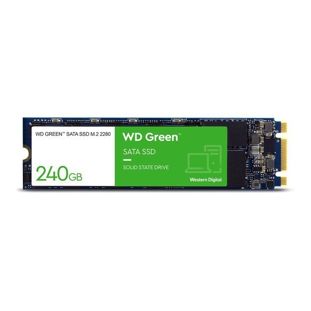 WD Green SATA 240GB Internal SSD Solid State Drive - SATA 6Gb/s M.2 2280 - WDS240G3G0B