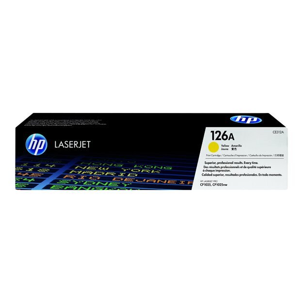 HP Toner 126A yellow HV CLJ Pro CP1025 1025nw