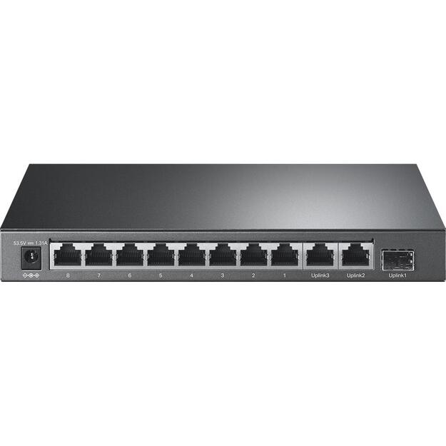 Komutatorius TP-LINK TL-SL1311P Desktop 8x10Base-T 100Base-TX 1000Base-T PoE+ ports 8 65W TL-SL1311P 7