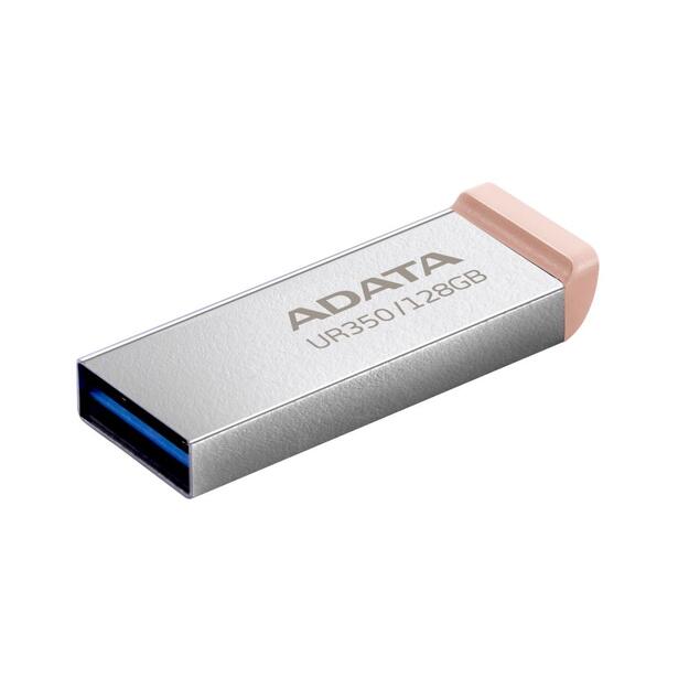 MEMORY DRIVE FLASH USB3.2 128G/BROWN UR350-128G-RSR/BG ADATA