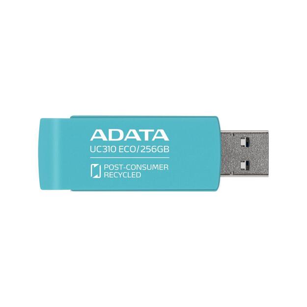 MEMORY DRIVE FLASH USB3.2 256G/GREEN UC310E-256G-RGN ADATA