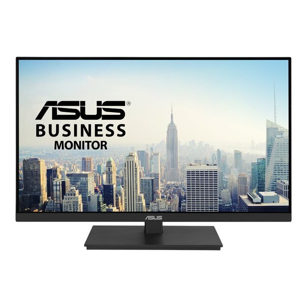 ASUS Business VA27ECPSN 27inch FHD Monitor 16:9 IPS Panel 1920x1080 75Hz Frameless Ergonomic RJ45 DP HDMI USB-C mit 65W USB-Hub