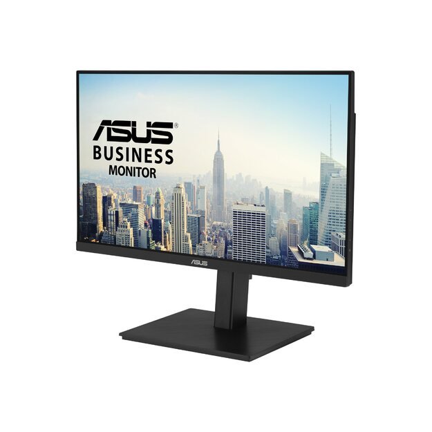 ASUS Business VA27ECPSN 27inch FHD Monitor 16:9 IPS Panel 1920x1080 75Hz Frameless Ergonomic RJ45 DP HDMI USB-C mit 65W USB-Hub