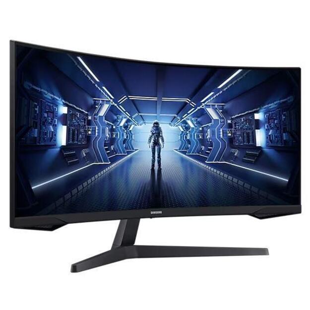 LCD Monitor|SAMSUNG|Odyssey G5|34 |Gaming/Curved/21 : 9|Panel VA|3440x1440|21:9|1 ms|Tilt|Colour Black|LC34G55TWWPXEN