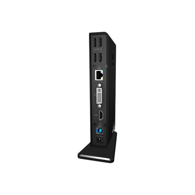 ICYBOX IB-DK2241AC IcyBox Multi Docking Station for Notebooks and PCs, 2x USB 3.0, HDMI, Black