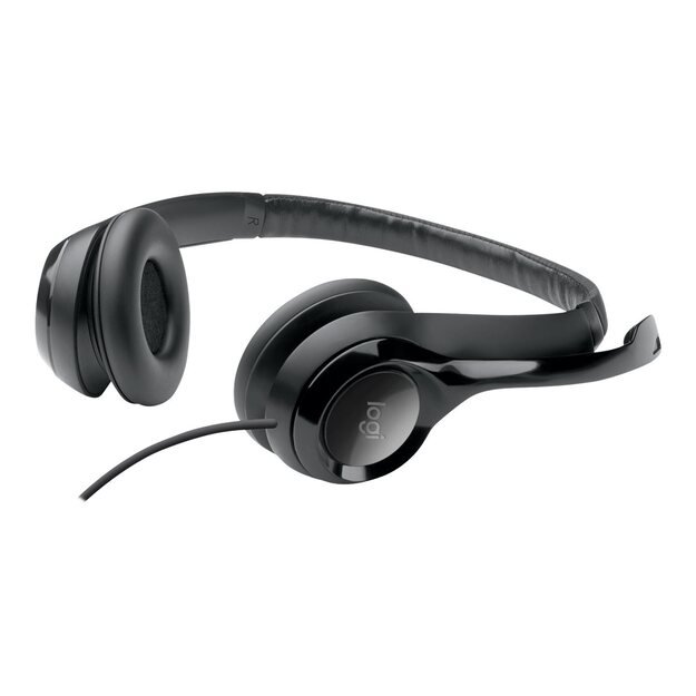 Ausinės LOGITECH H390 Headset USB black