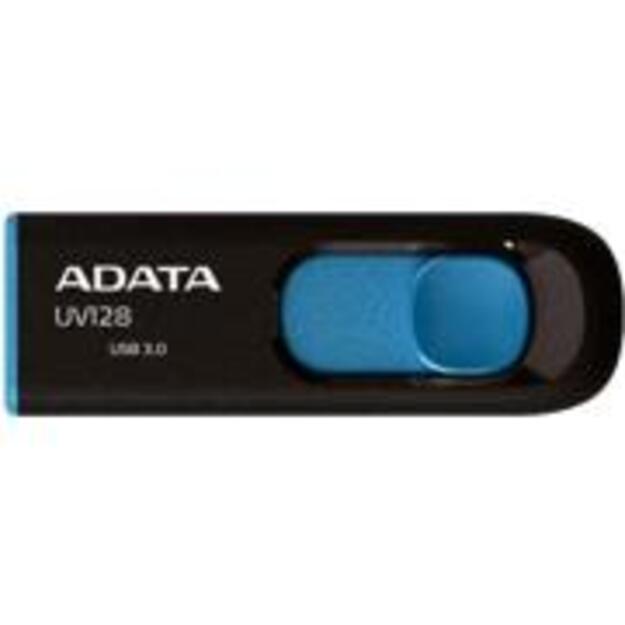 USB raktas ADATA 64GB USB Stick UV128 USB 3.0 black/blue