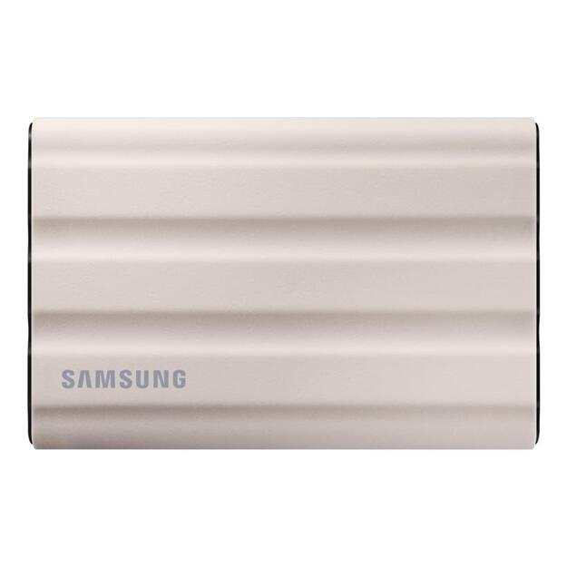 Išorinis kietasis diskas SSD SAMSUNG T7 Shield 2TB USB 3.2 Gen 2 + IPS 65 beige