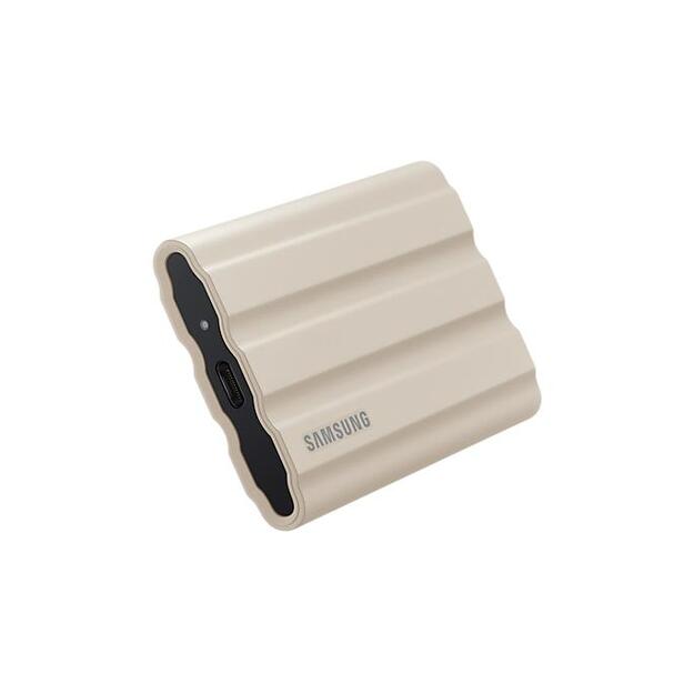 Išorinis kietasis diskas SSD SAMSUNG T7 Shield 2TB USB 3.2 Gen 2 + IPS 65 beige