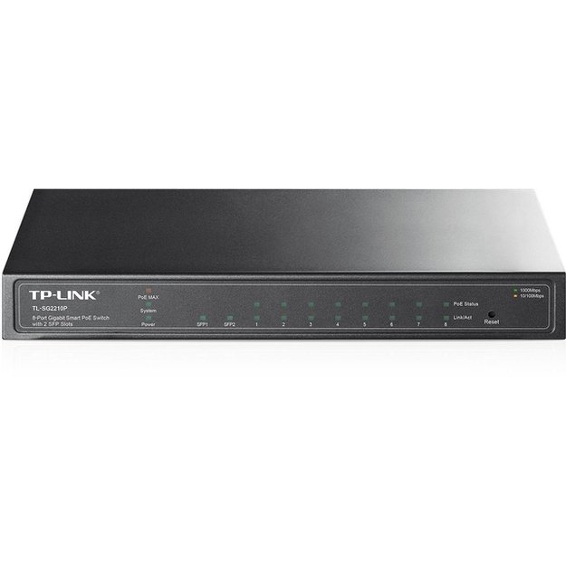 Komutatorius 8PORT 1000M 2 SFP TL-SG2210P TP-LINK 1