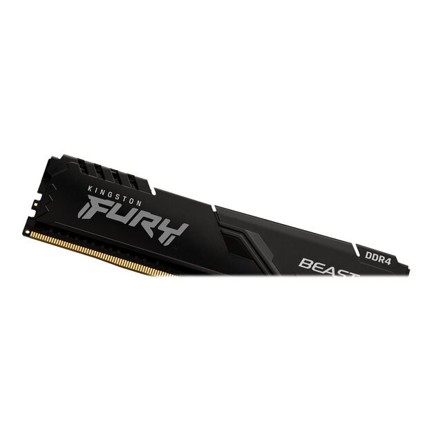 Operatyvioji atmintis (RAM) KINGSTON 16GB 3200MHz DDR4 CL16 DIMM Kit of 2 FURY Beast Black 12