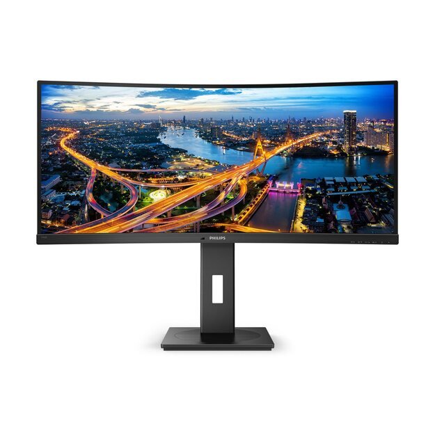 Monitorius PHILIPS 346B1C/00 Monitor Philips 346B1C/00 34 WQHD, VA, DP/HDMI/USB-C, curved, speakers 2