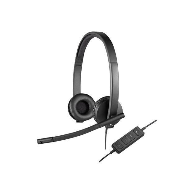 Ausinės LOGITECH USB Headset H570e Stereo USB EMEA