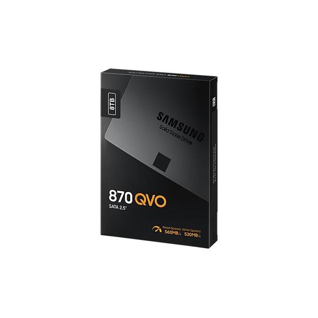 Kietasis diskas (SSD) vidinis SAMSUNG 870 QVO SSD 8TB SATA 2.5inch