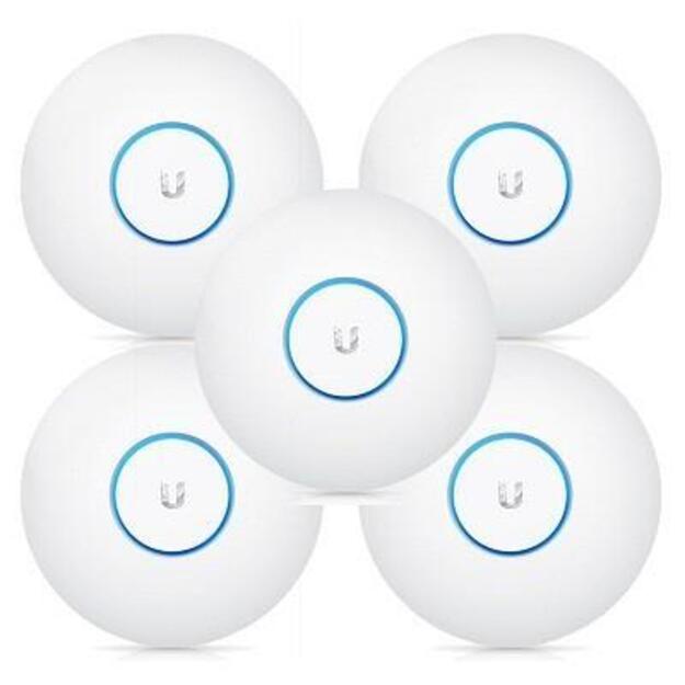 Tinklo prieigos taškas UBIQUITI UAP-AC-PRO-5 Ubiquiti UniFi UAP AC PRO 2.4GHz/5GHz, 802.11ac, No PoE adapters in Set - 5 Pack