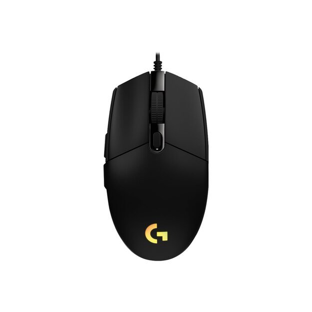 Kompiuterinė pelė laidinė LOGITECH G102 LIGHTSYNC - BLACK - EER