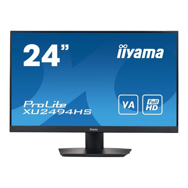 Monitorius IIYAMA XU2494HS-B2 24inch ETE VA-panel 1920x1080 4ms 250cd/m2 HDMI DP Speakers