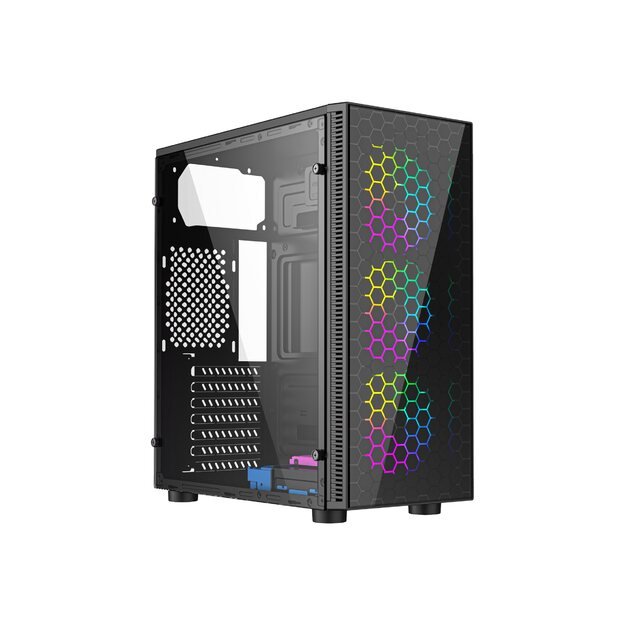 GEMBIRD Gaming ARGB case Fornax 500 black