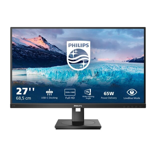 PHILIPS 273S1/00 27inch FHD FHD IPS 16:9 300cd/m2 75Hz HDMI