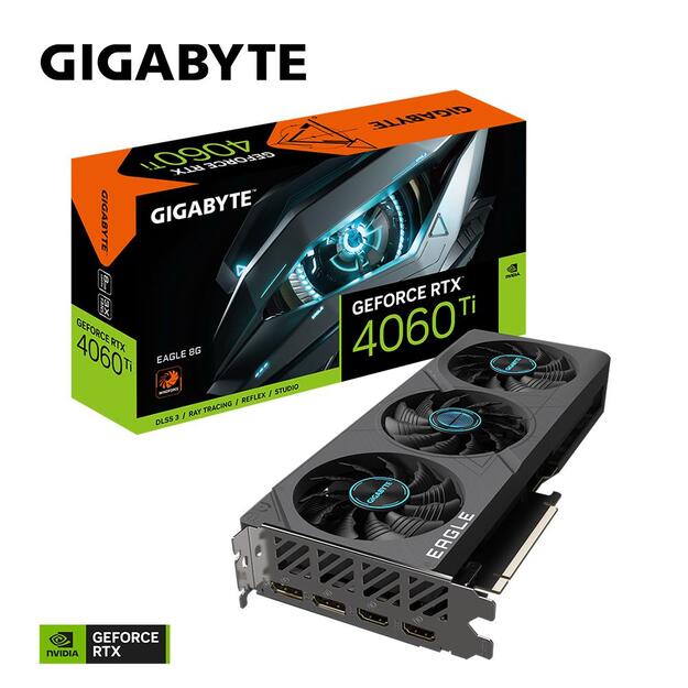 GIGABYTE RTX4060 Ti EAGLE 8GB GDDR6 2xHDMI 2xDP