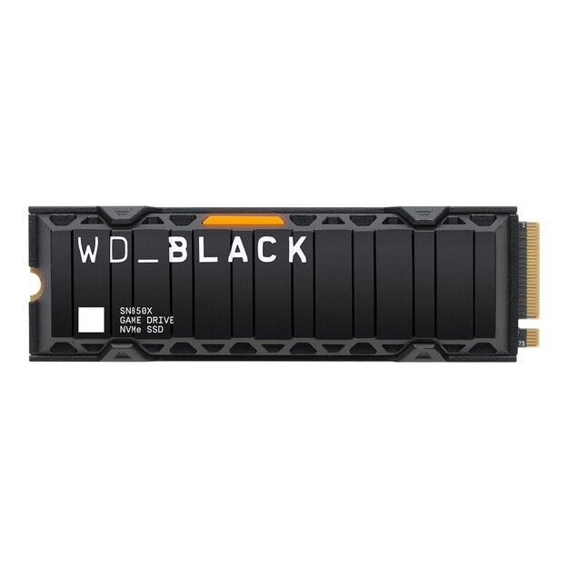 SSD|WESTERN DIGITAL|Black SN850X|1TB|M.2|PCIE|NVMe|Write speed 6300 MBytes/sec|Read speed 7300 MBytes/sec|2.38mm|TBW 600 TB|WDS100T2XHE 5