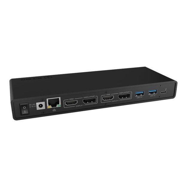 ICYBOX IB-DK2245AC Multi Docking Station for Notebooks and PCs Displaylink