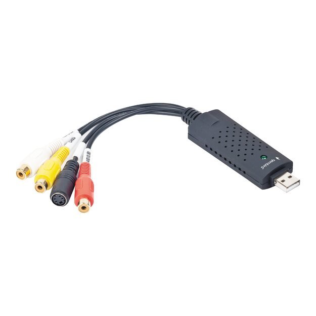 GEMBIRD UVG-002 Audio and Video grabber allows an easy and comfortable digitalising and handling of videos on your PC