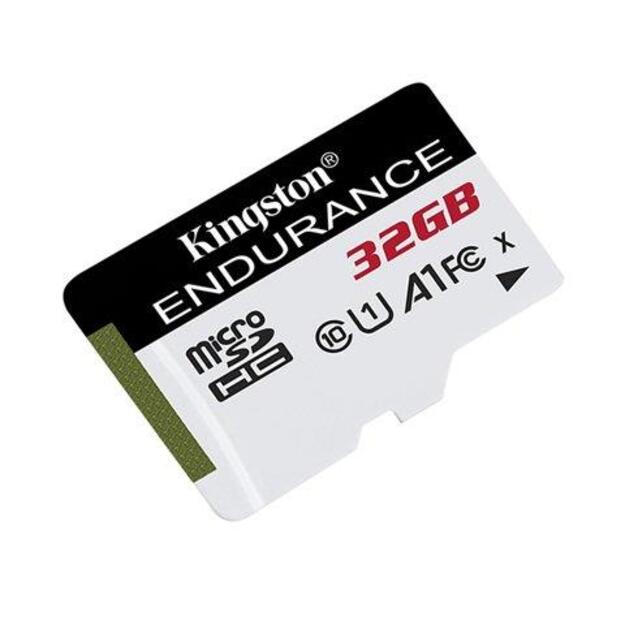 Atminties kortelė KINGSTON 32GB microSDXC Endurance 95R/45W C10 A1 UHS-I Card Only