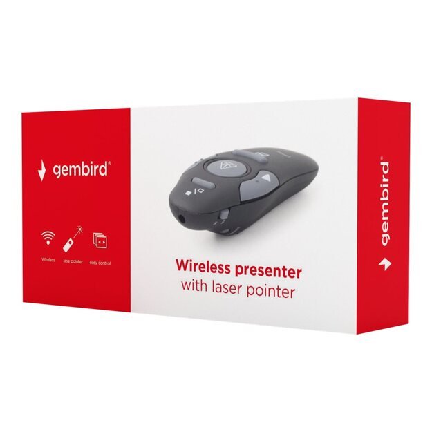 GEMBIRD WP-L-01 Gembird Wireless presenter with laser pointer WP-L-01