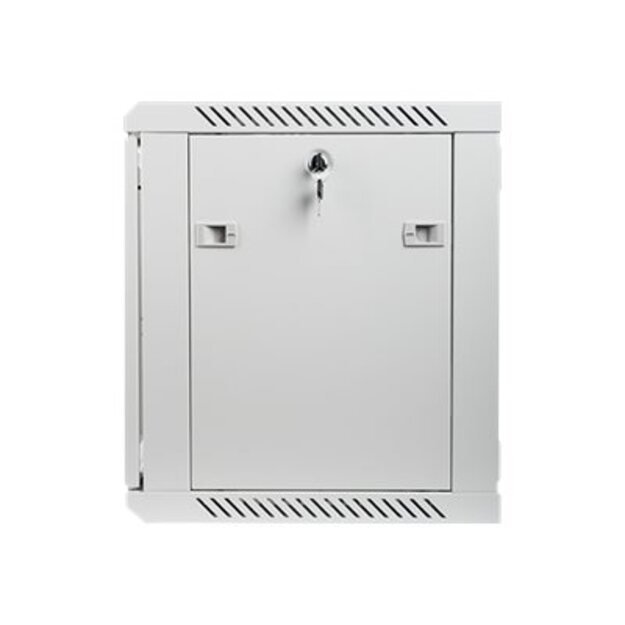 Komutacinė spinta pakabinama LANBERG WF01-6409-10S rack 19 demounted flat pack 9U/600x450mm gray 8