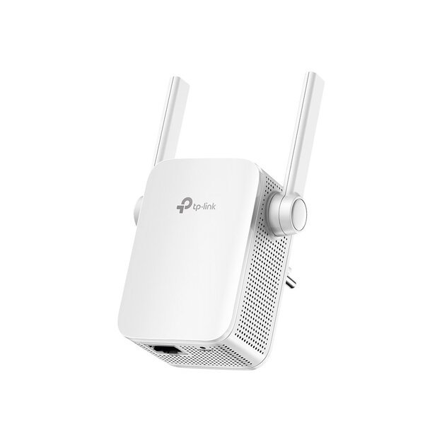 Belaidžio ryšio stiprintuvas TP-LINK AC1200 Dual Band Wi-FI Wall Plugged MediaTek 867Mbps at 5GHz + 300Mbps at 2.4GHz