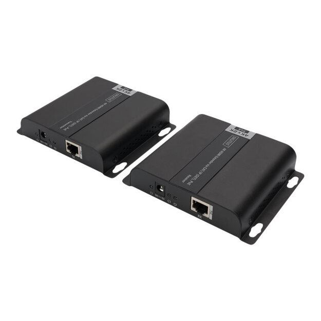 DIGITUS DS-55124 DIGITUS Extender HDMI IP/Cat.7 120m 4K 30Hz UHD PoE HDCP 1.4 IR audio (SET)