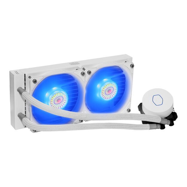 Procesoriaus aušintuvas skysčiu COOLER MASTER Water cooling Masterliquid Lite ML240L v2 RGB white