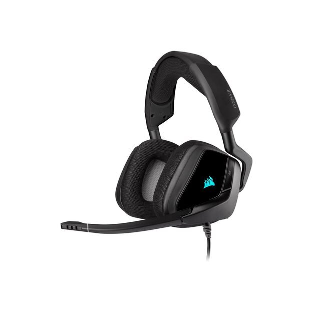 Ausinės CORSAIR VOID RGB ELITE USB Premium Gaming Headset with 7.1 Surround Sound Carbon EU Version