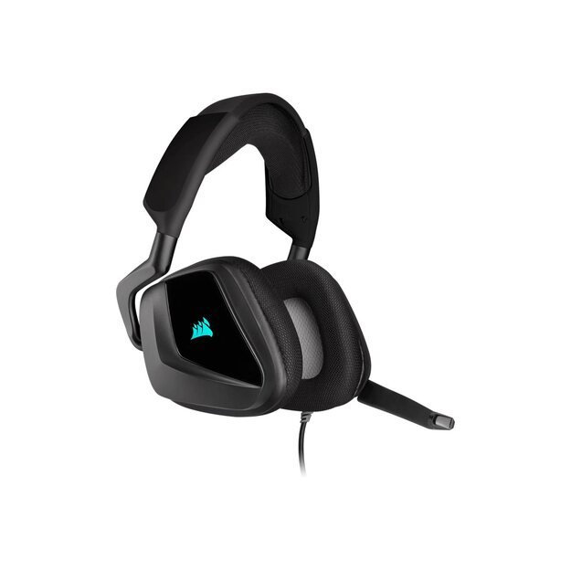 Ausinės CORSAIR VOID RGB ELITE USB Premium Gaming Headset with 7.1 Surround Sound Carbon EU Version