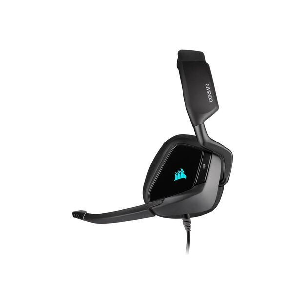 Ausinės CORSAIR VOID RGB ELITE USB Premium Gaming Headset with 7.1 Surround Sound Carbon EU Version