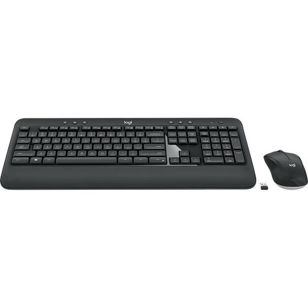 Klaviatūra + pelė komplektas LOGITECH MK540 ADVANCED Wireless Keyboard and Mouse Combo - US INT L - INTNL