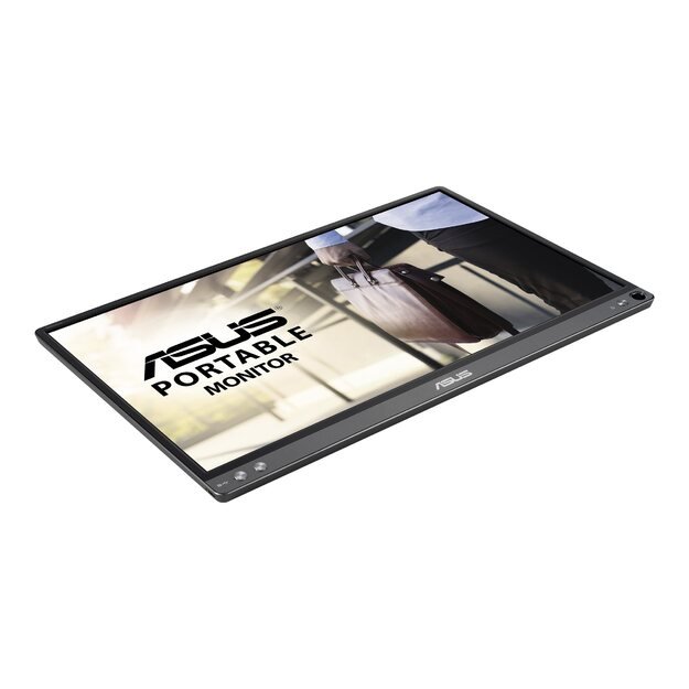 Monitorius ASUS ZenScreen MB16ACE 15.6inch USB Type-C Portable Monitor FHD 1920x1080 IPS Flicker free Low Blue Light TUV certified 8
