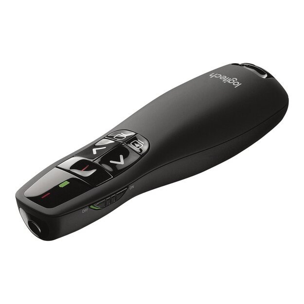 LOGITECH R400 Wireless Presenter - 2.4GHZ - CR - EWR2