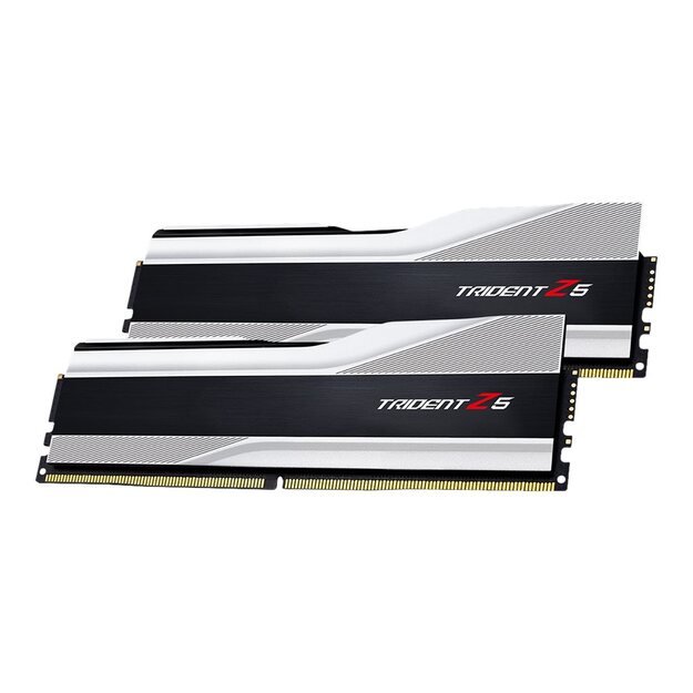 Operatyvioji atmintis (RAM) G.SKILL Trident Z5 DDR5 32GB 2x16GB 5600MHz CL40 1.2V XMP 3.0 silver