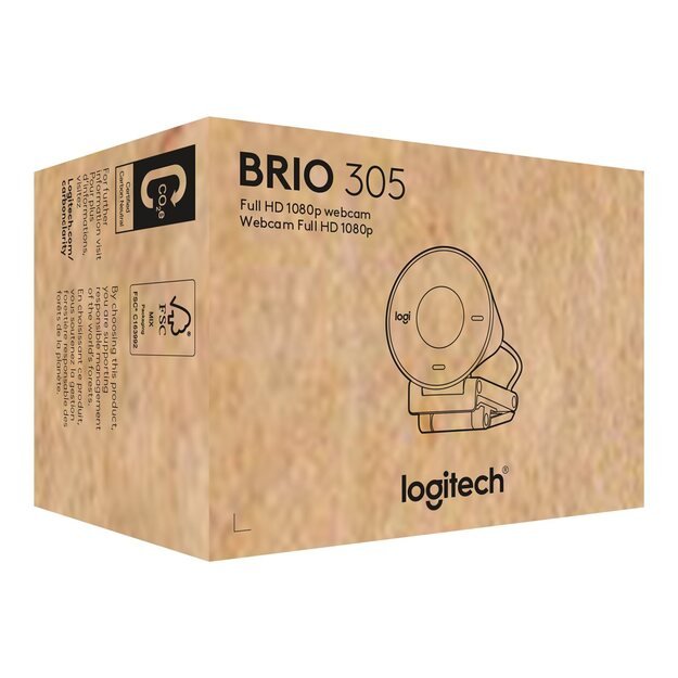 LOGITECH Brio 305 - GRAPHITE - EMEA-914