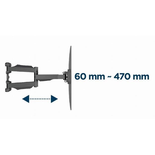 GEMBIRD Premium Full-motion TV Wall Mount 32-58inch