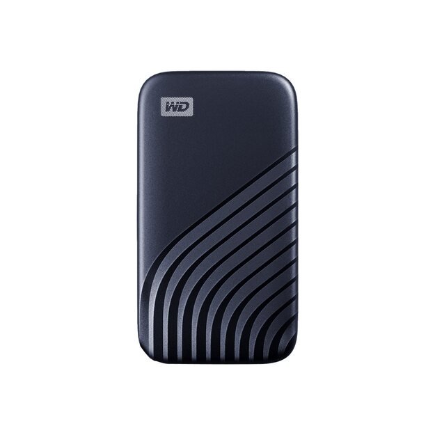 External SSD|WESTERN DIGITAL|My Passport|2TB|USB-C|Write speed 1000 MBytes/sec|Read speed 1050 MBytes/sec|WDBAGF0020BBL-WESN