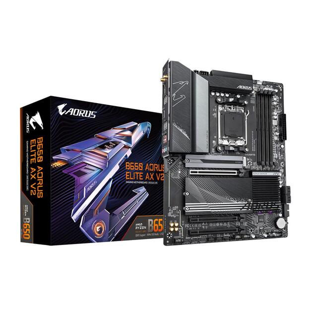 GIGABYTE B650 A ELITE AX V2 AM5 4xDDR5 4xSATA 3xM.2