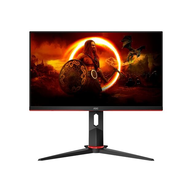 AOC Q24G2A/BK 23.8inch Gaming Monitor IPS 2560x1440 1ms HDMI DP Black/Red