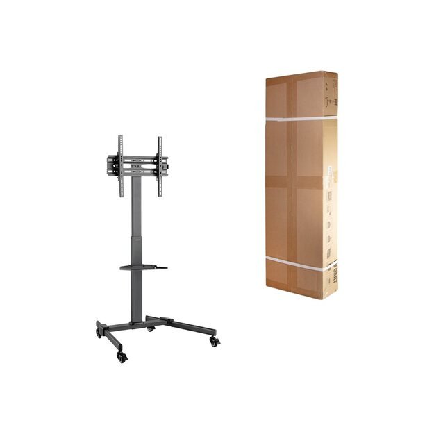 LOGILINK BP0121 TV Monitor cart 32-55inch 35 kg height adjustable